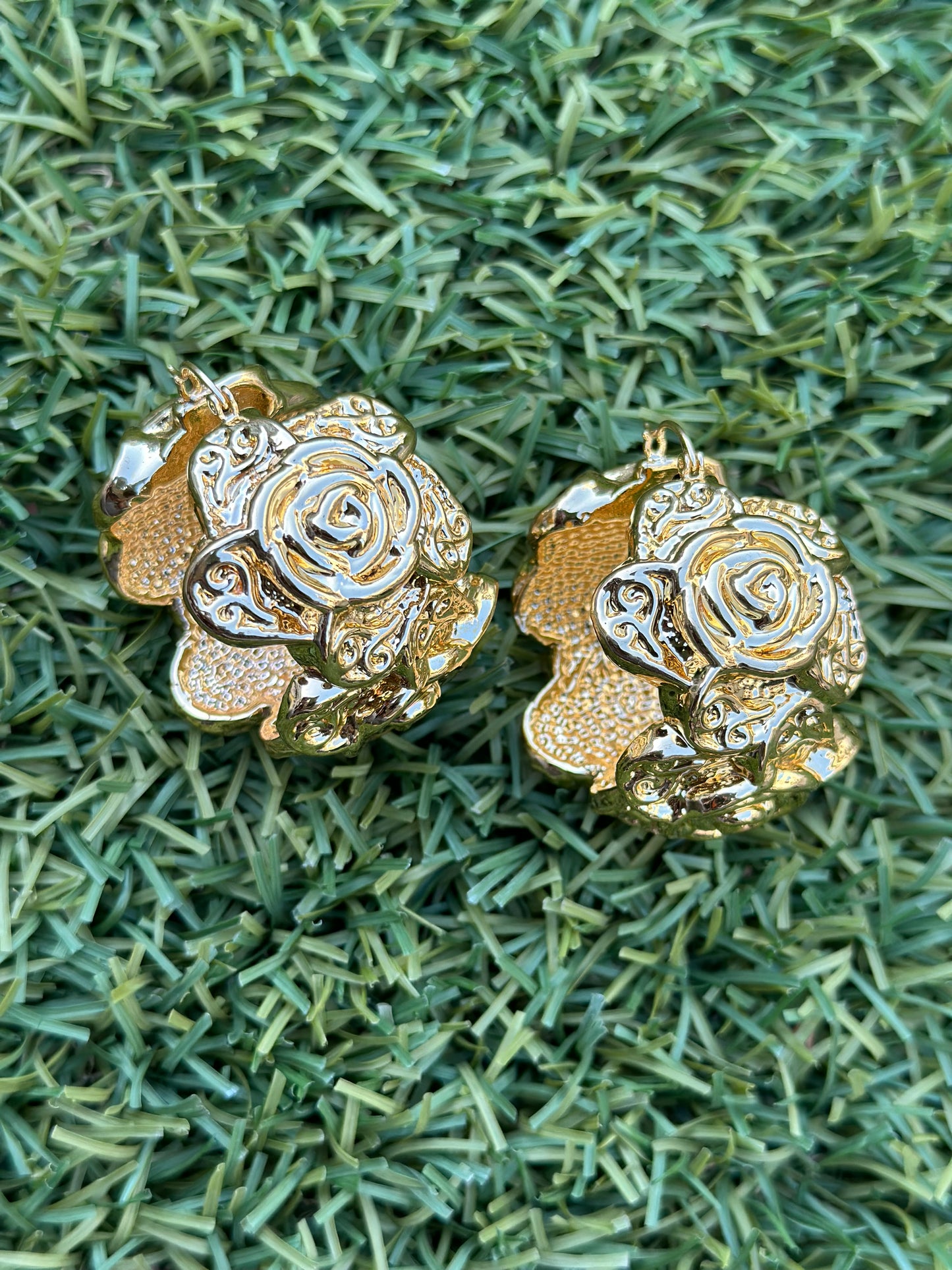 Floral Gold Knockers