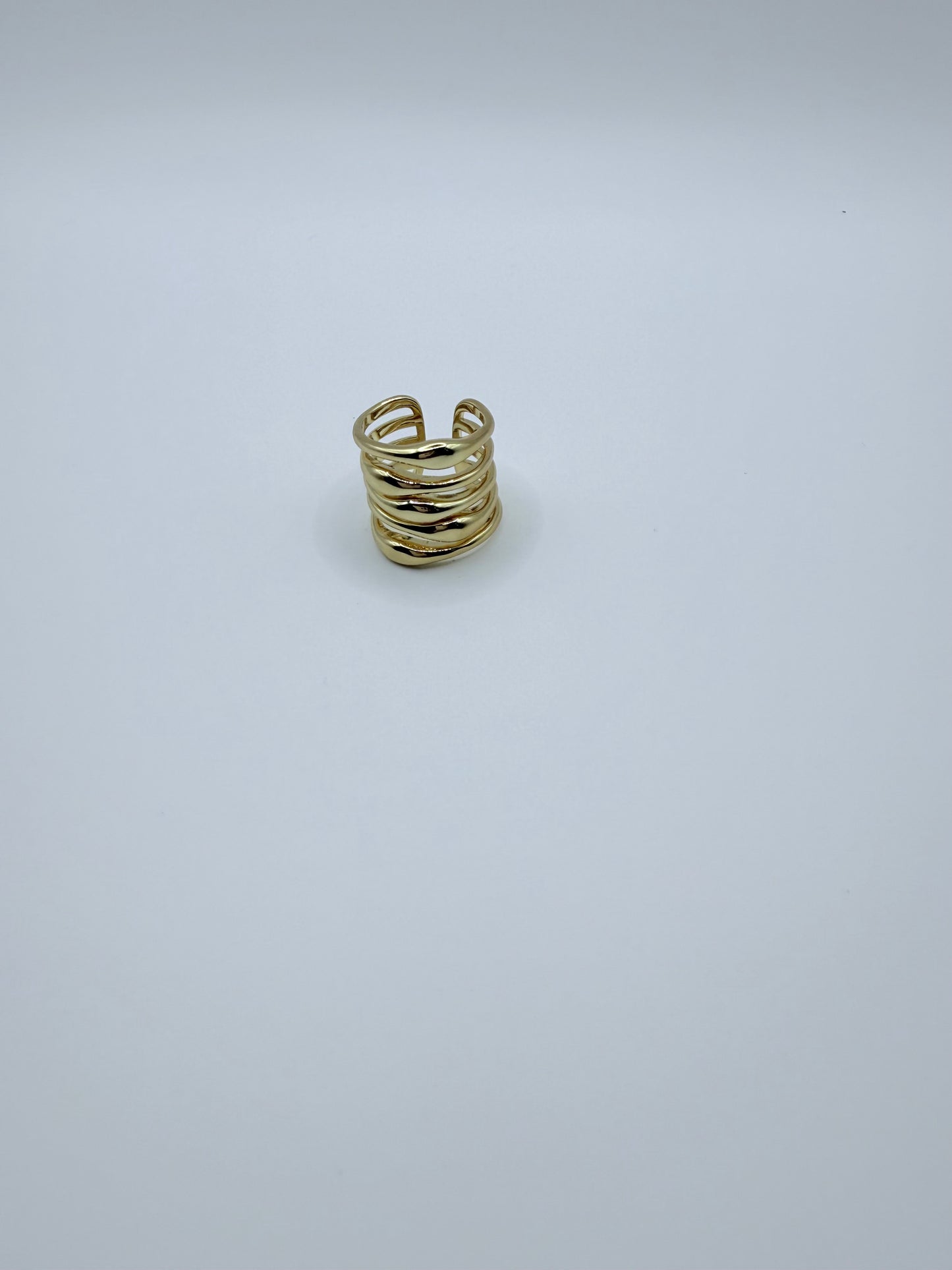 Gold Plated Open Rings